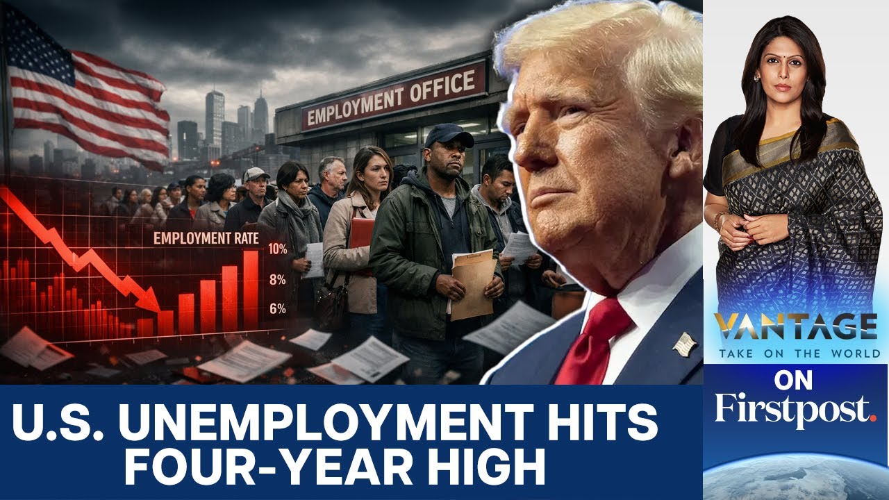 US Job Market Weakens as Unemployment Reaches Four-Year High | Vantage with Palki Sharma