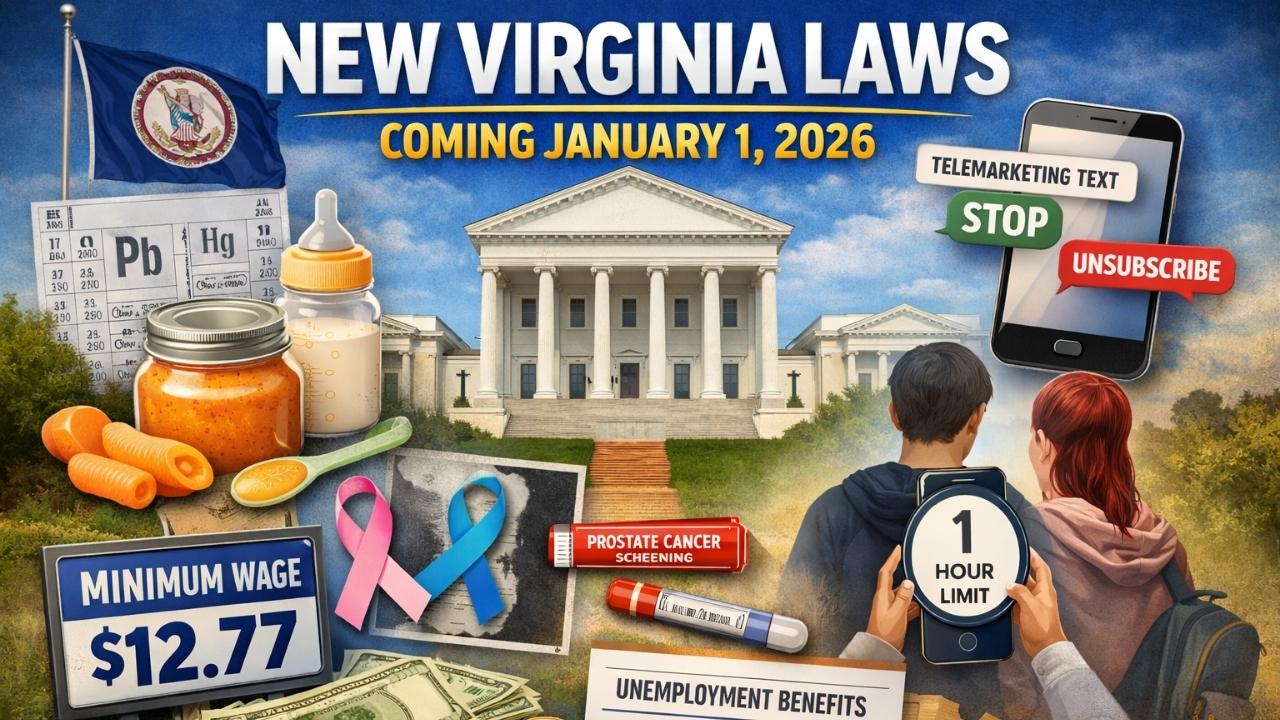 New Virginia Laws 2026